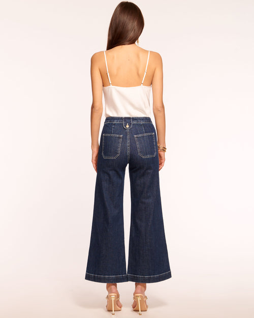 Theodora Cropped Wide Leg Jean view 4