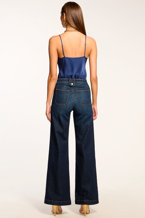 Theodora High-Rise Wide Leg Jean view 4