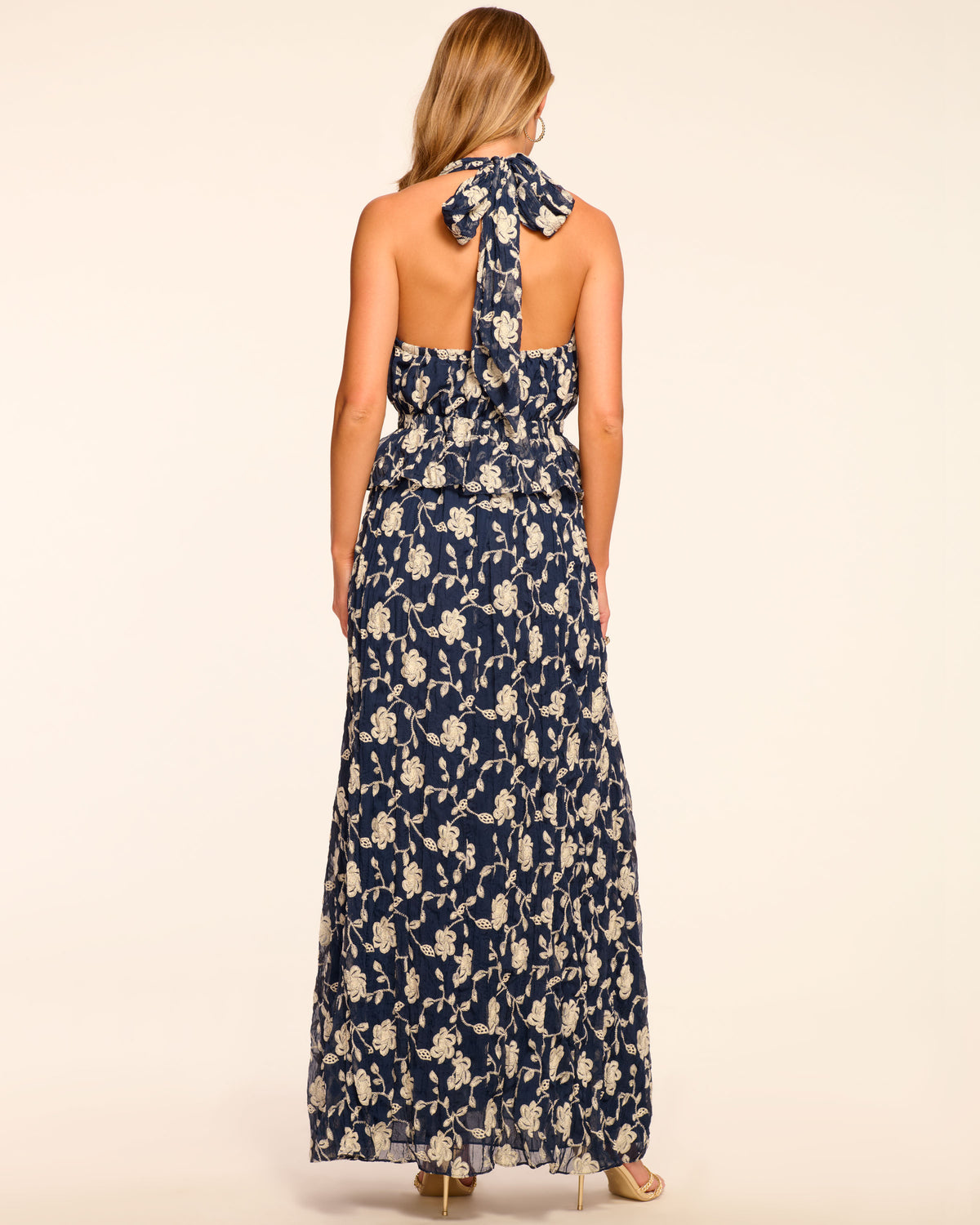 新品 HYKE PEBBLE PRINTED MAXI DRESS ワンピース HYKE】完売品 PEBBLE PRINTED MAXI DRESS