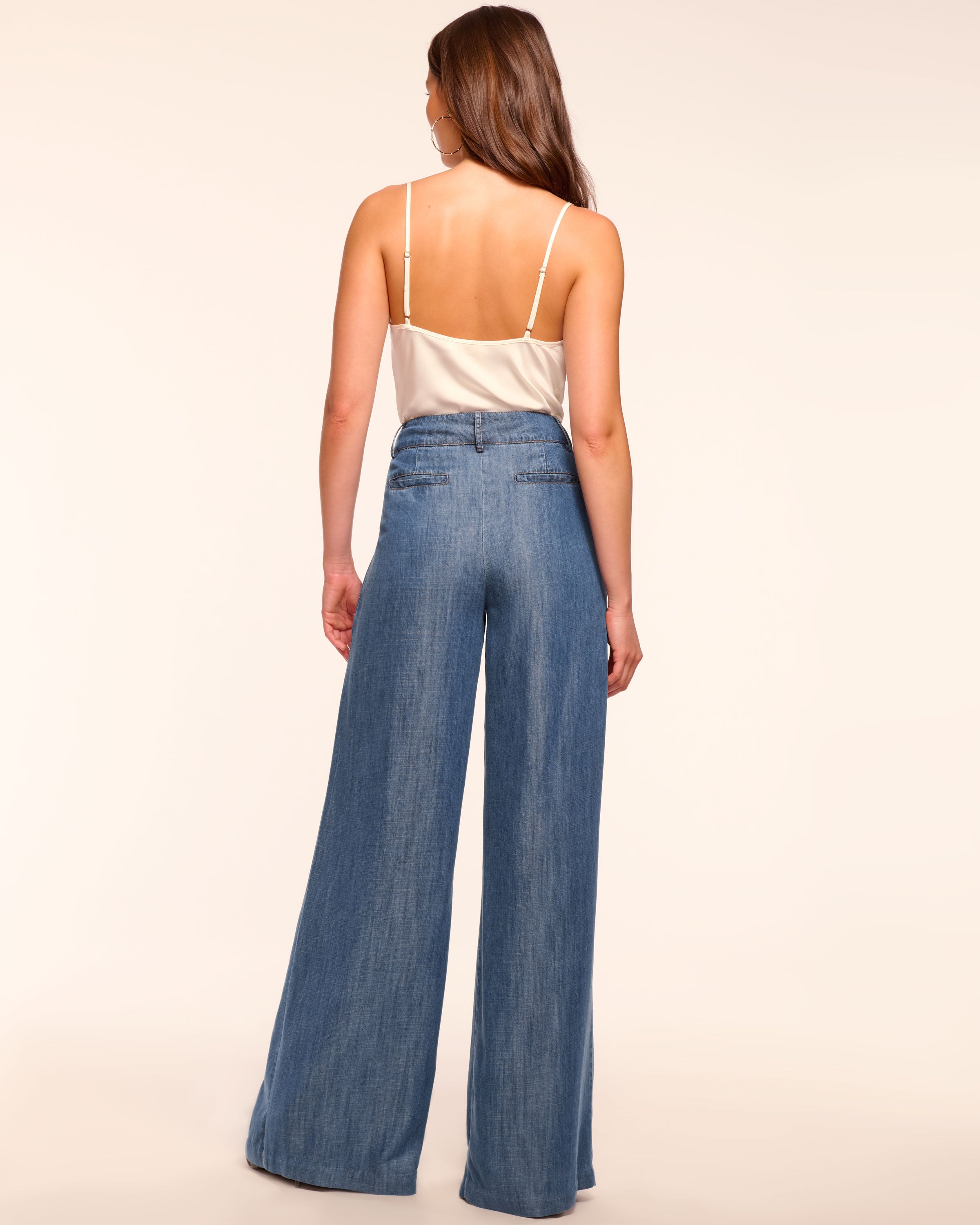 【新品】anuke Chambray Rough Pants anuke Chambray Rough Pants