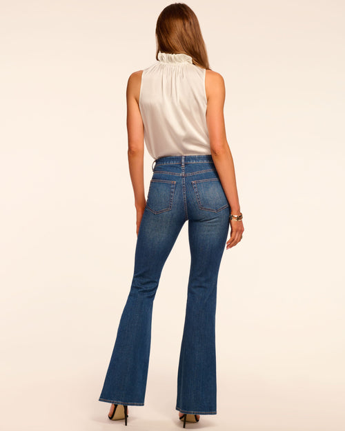 Helena 5-Pocket Flare Jean view 4