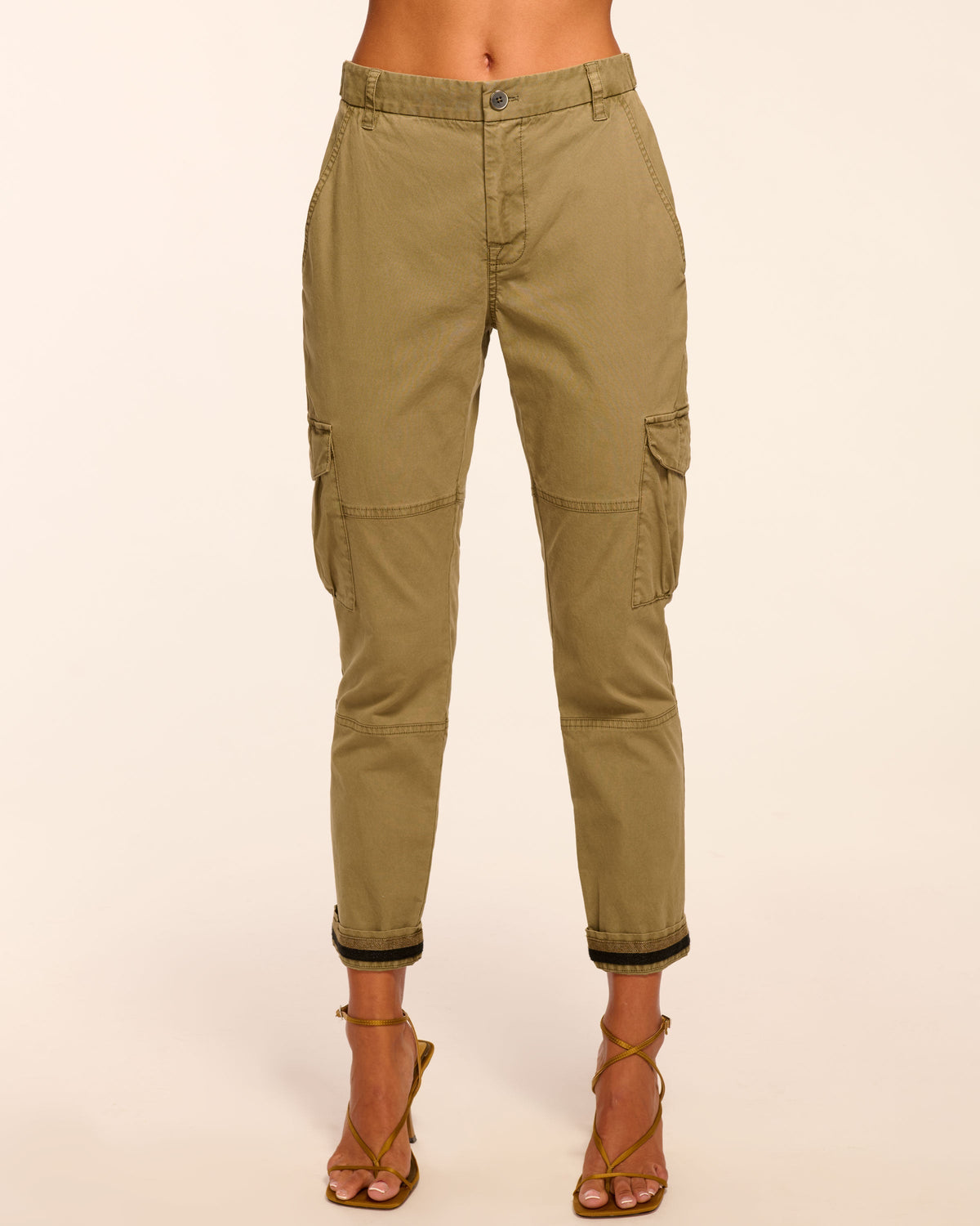 Isabelle Canvas Ankle Length Pant view 1