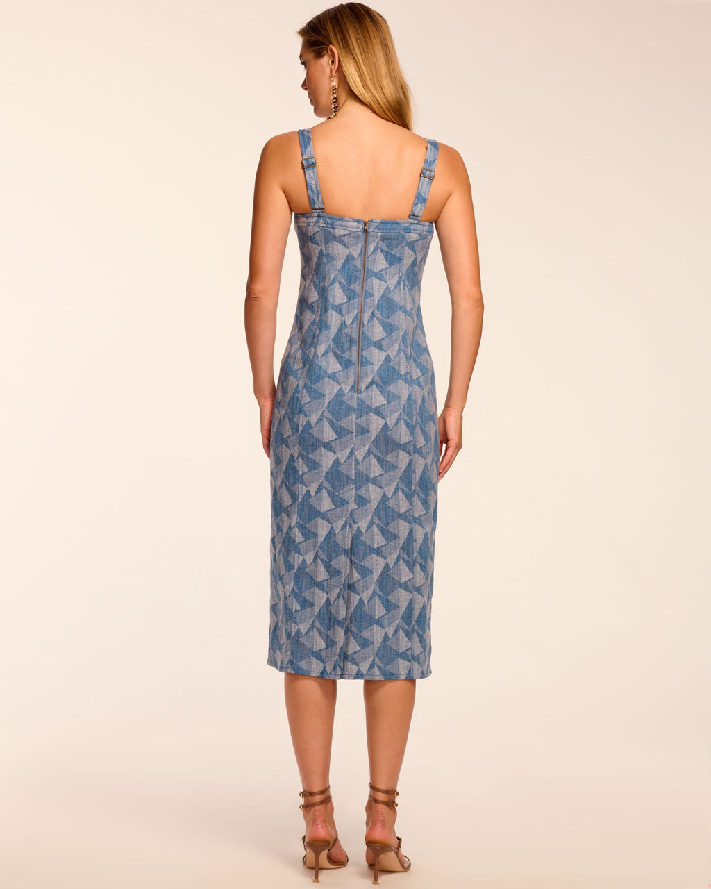 ramy brook denim dress Ramy Brook Lolita Denim Mini Dress in Bleach