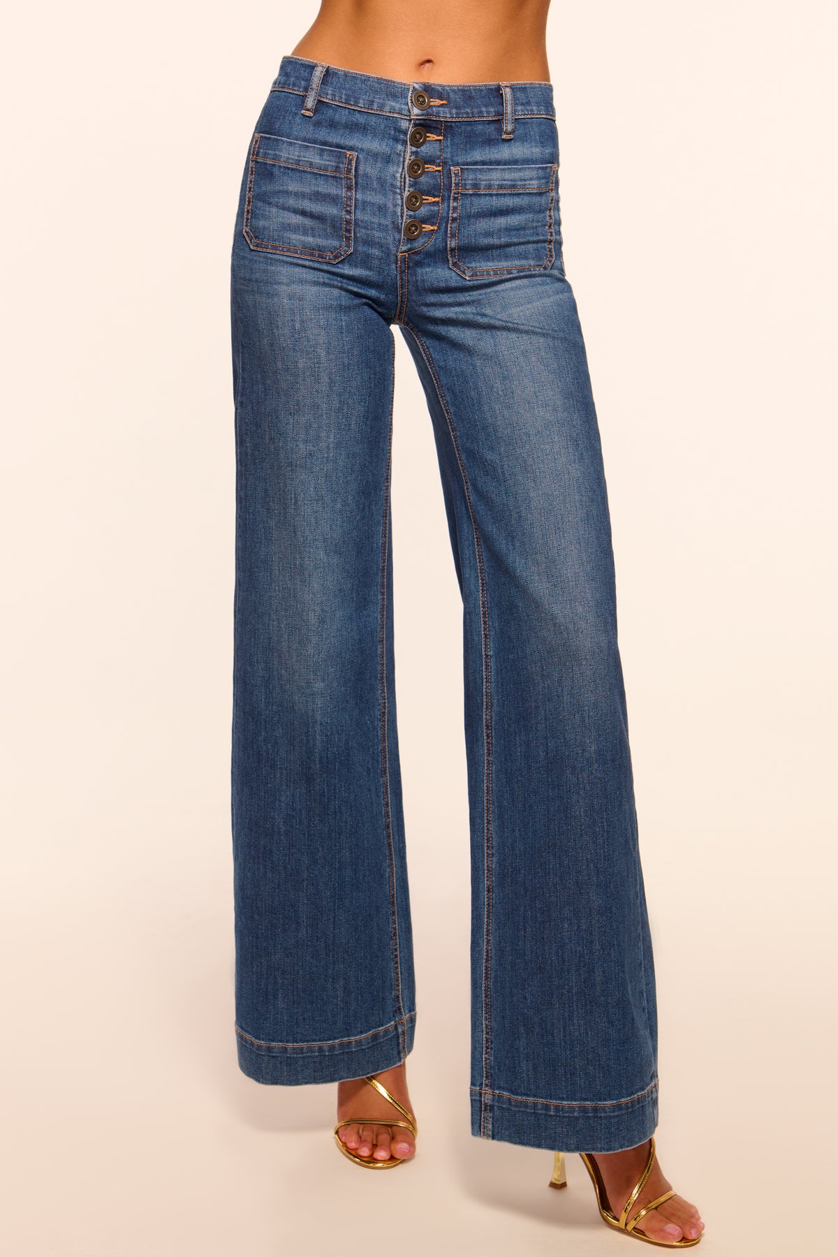 Cindy High-Rise Wide Leg Jean view 1
