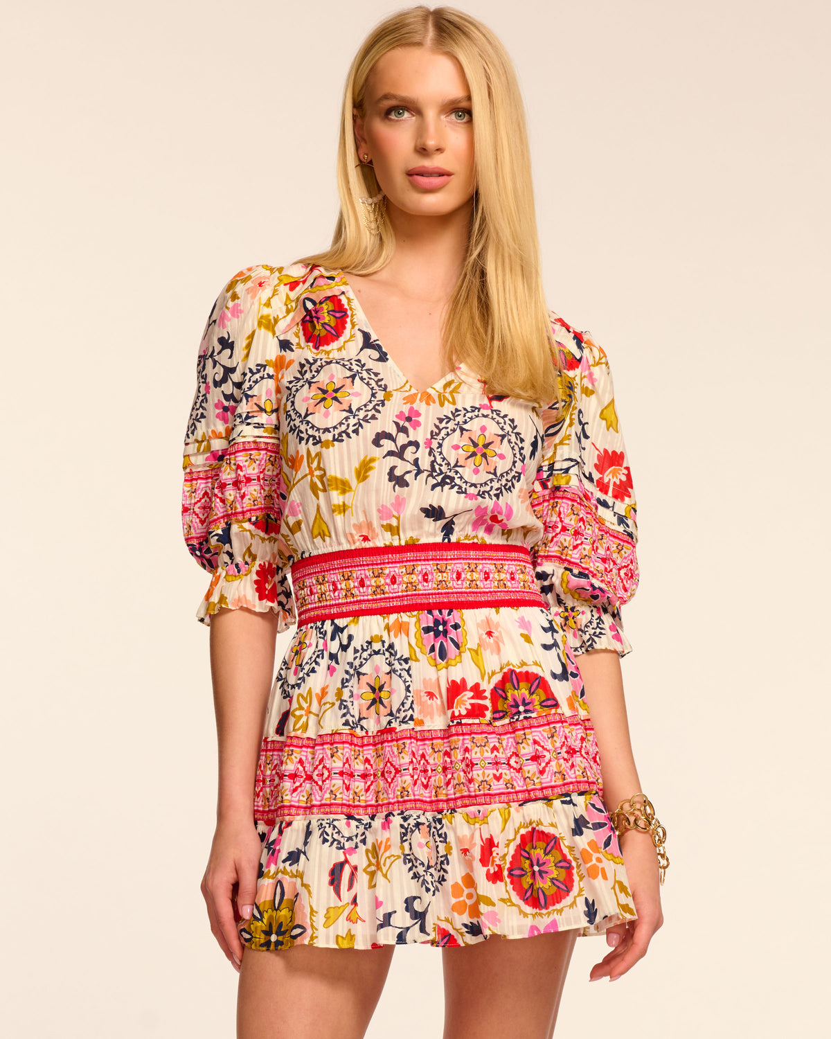 yo BIOTOP】open sleeve cotton mini dress BIOTOP(ビオトープ) / 【yo