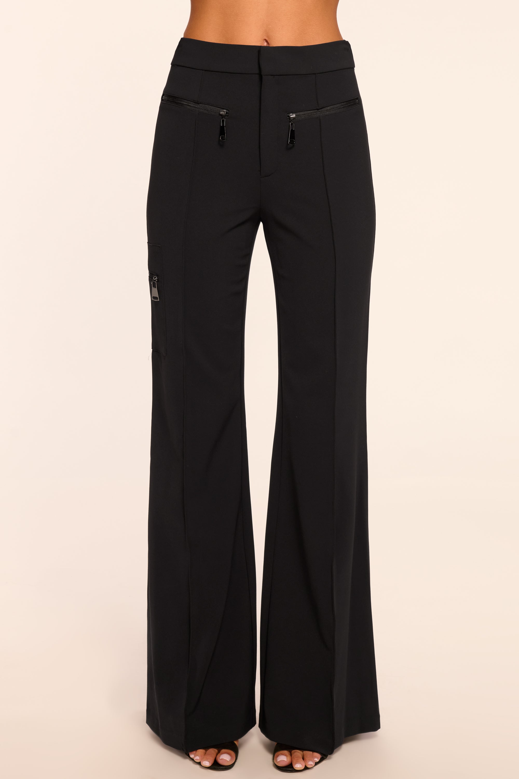 Emory Wide Leg Pant in black | Ramy Brook