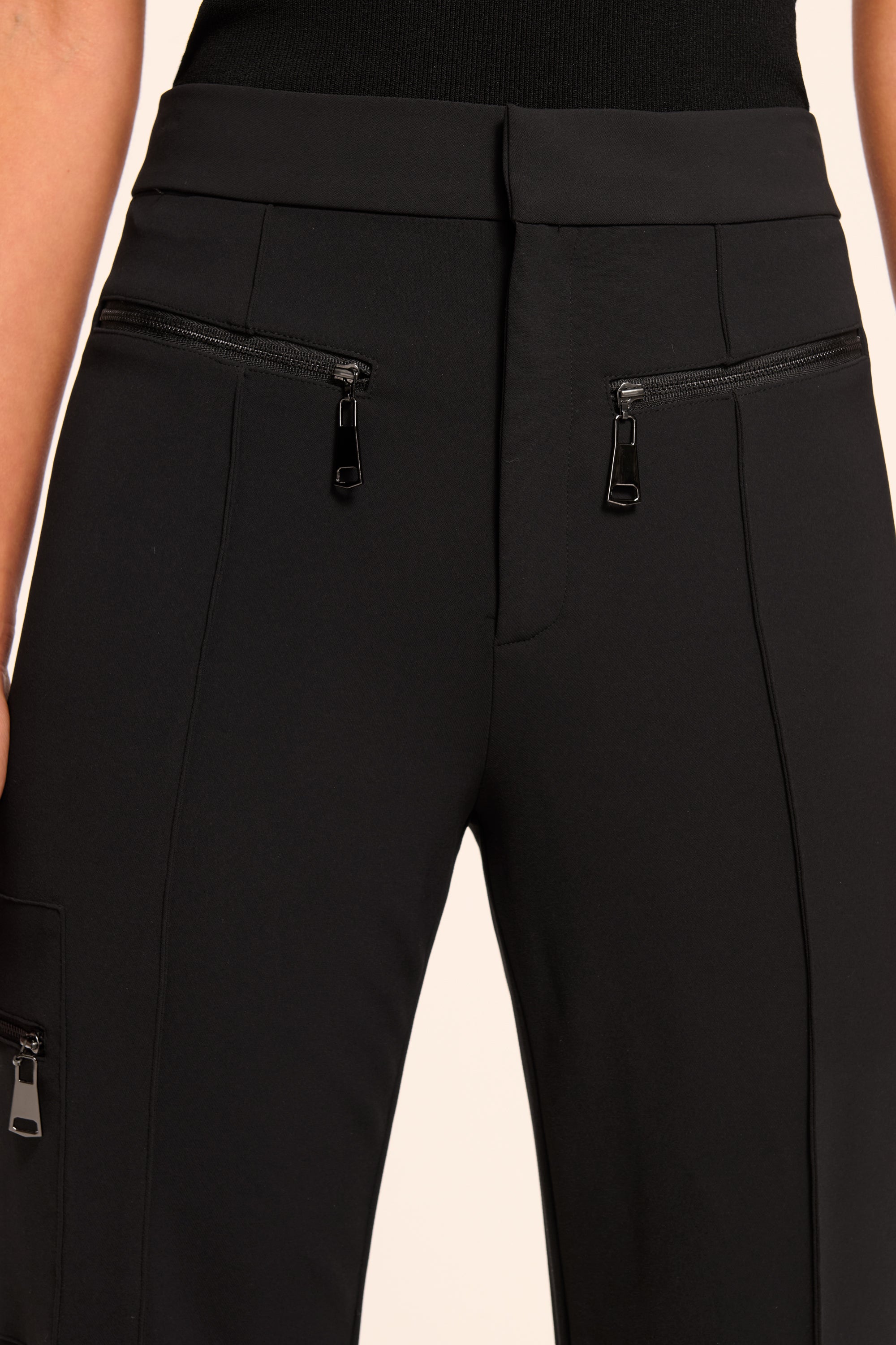 Emory Wide Leg Pant in black | Ramy Brook