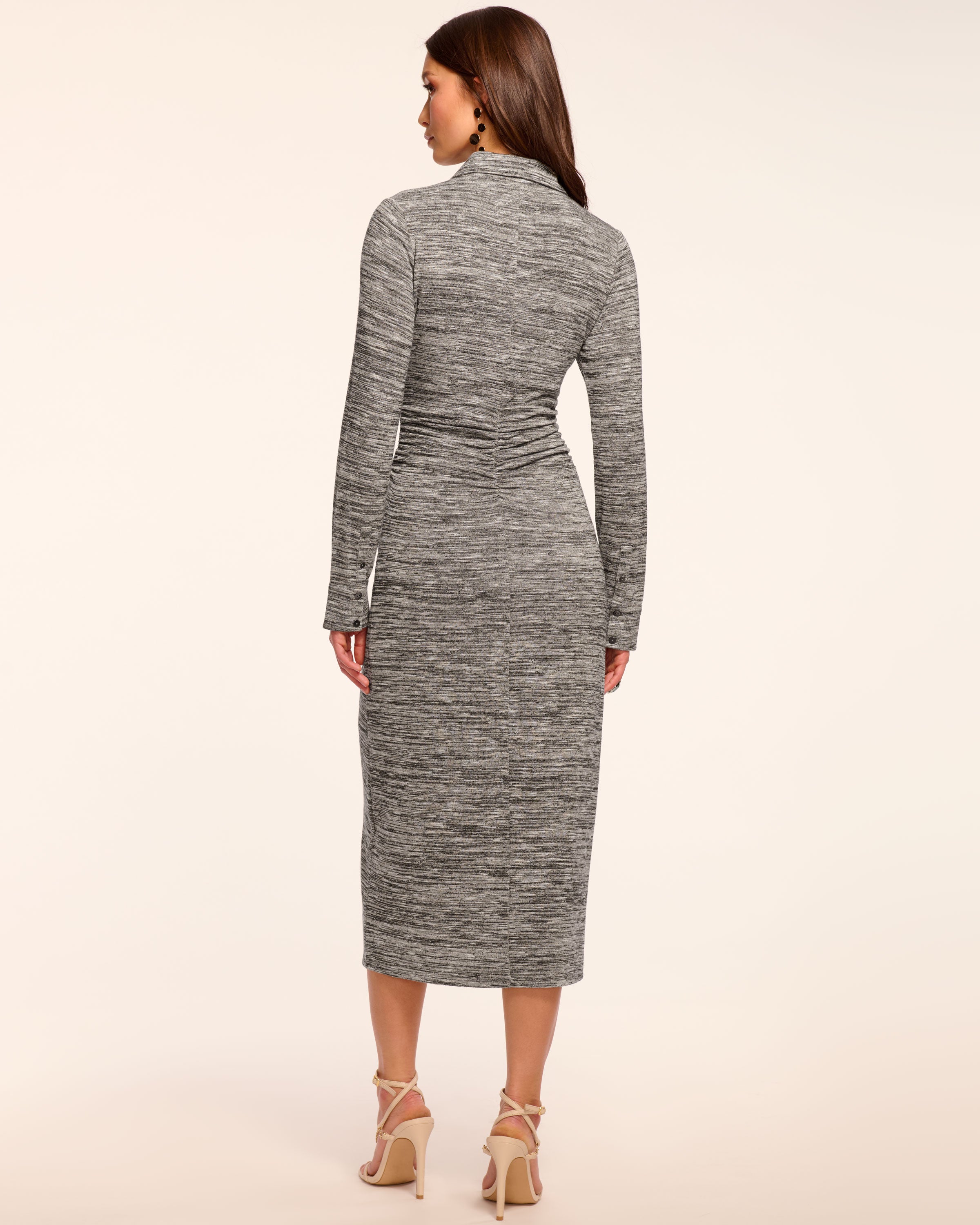 Ramy Brook Rachelle Midi Dress - Black/white - XXS Ramy Brook Rachelle Midi Dress - Black/white - XXS
