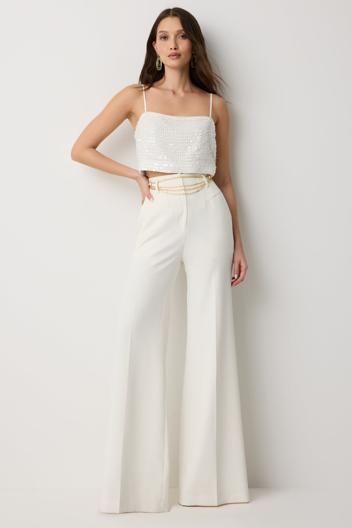 Claudie High Rise Wide Leg Pant view 1