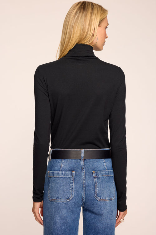 Thea Knit Turtleneck Top view 3