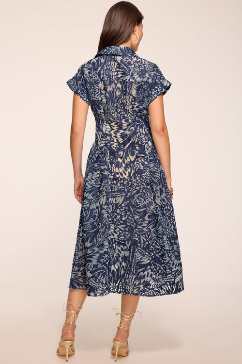 Kate Printed Midi Dress view 4