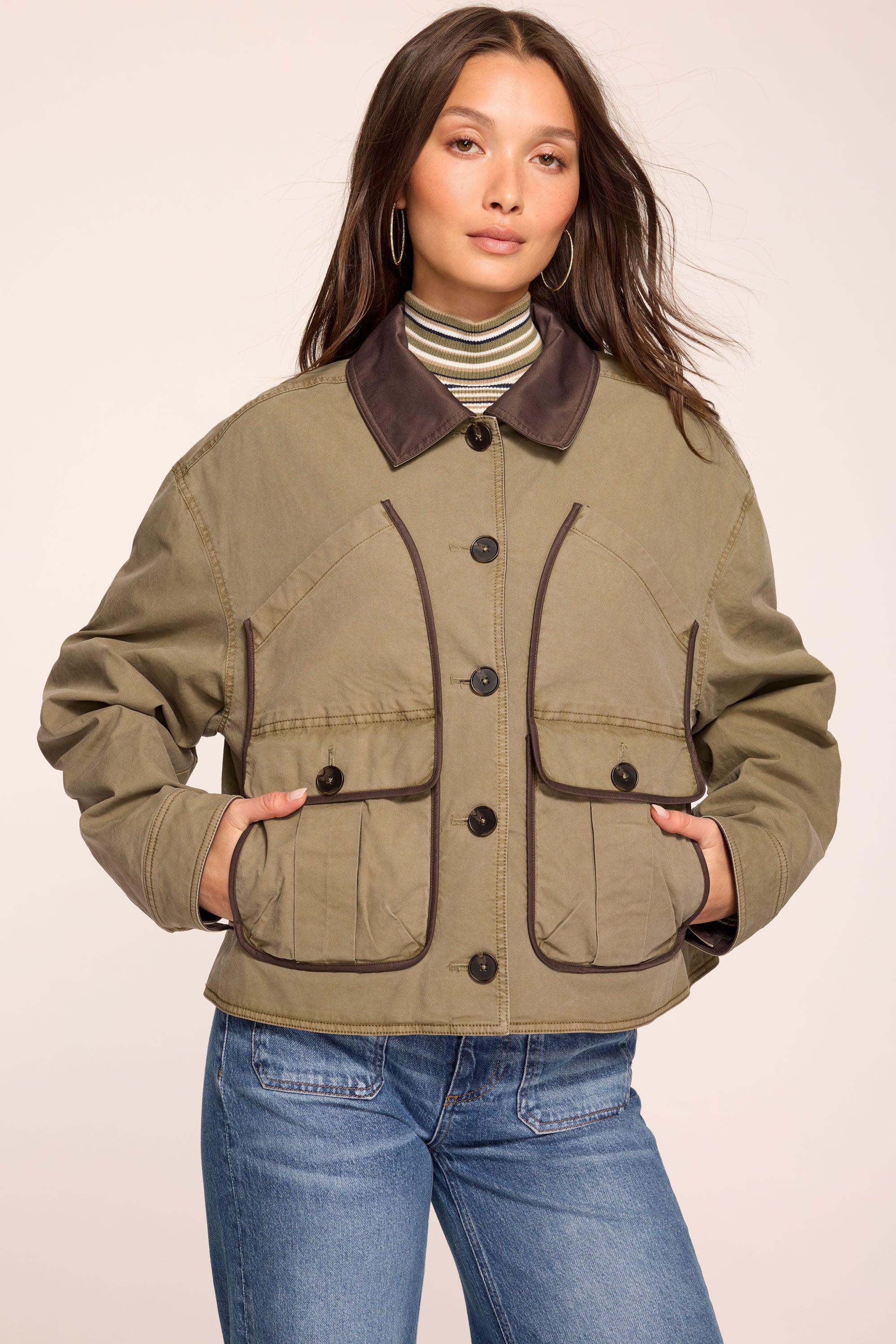 Izzy Canvas Jacket | Ramy Brook