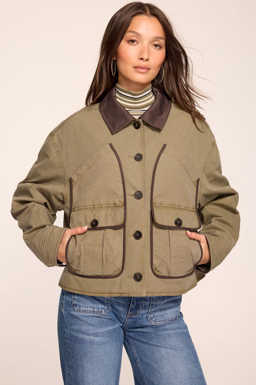 Izzy Canvas Jacket view 2