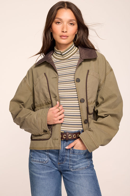 Izzy Canvas Jacket view 1