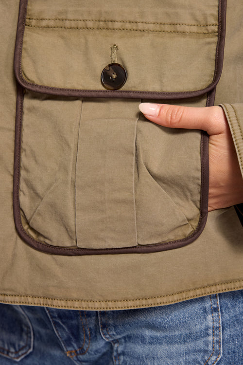 Izzy Canvas Jacket view 4