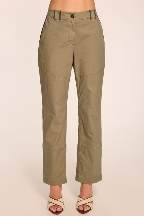 Jackie Canvas Straight Leg Pant view 1