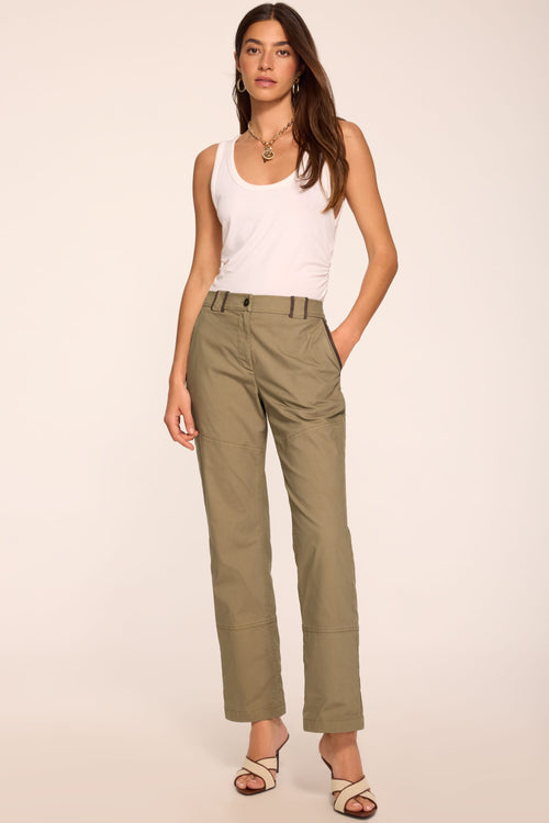Jackie Canvas Straight Leg Pant view 2