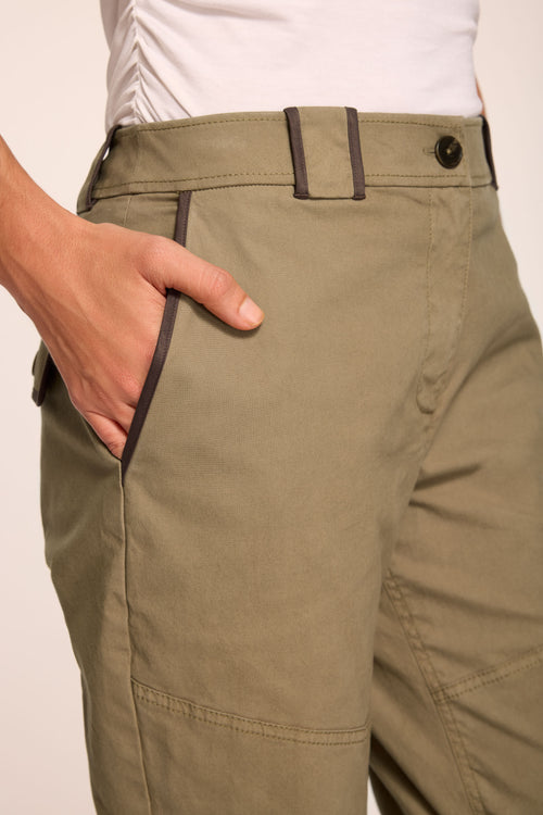 Jackie Canvas Straight Leg Pant view 3