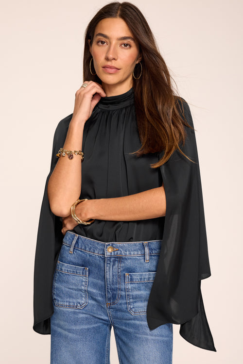 Howard Cape Long Sleeve Top view 1