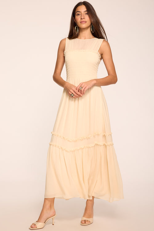 ramy brook dresses Alora Printed Cotton Maxi Dress in White Piazza This maxi silhouette leverages a v Ramy Brook Tessa Lace Strapless
