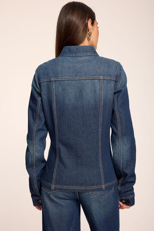 Dani Fitted Denim Jacket view 2