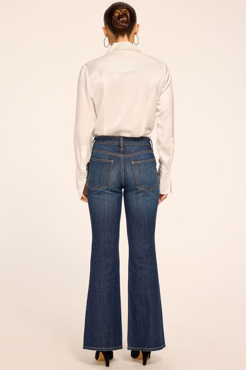 Helena High-Rise Demi Flare Jean view 5