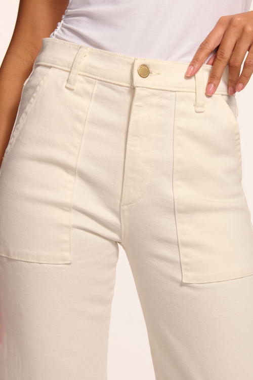 Clifford Cropped Wide Leg Jean view 3
