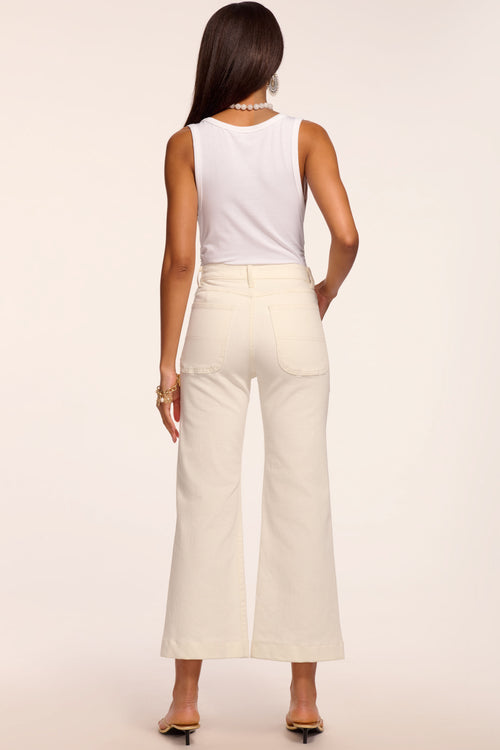 Clifford Cropped Wide Leg Jean view 4