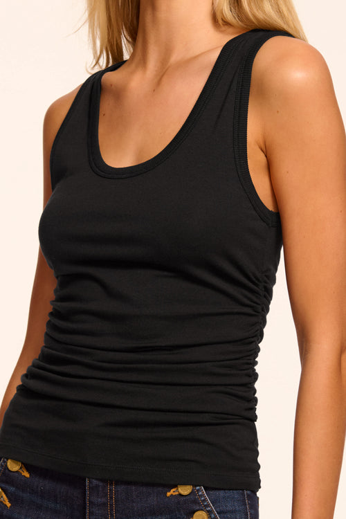 Jacey Knit Scoop Neck Tank Top view 2
