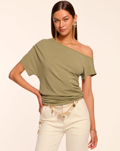 Stella Knit Off-The-Shoulder Tee view 1