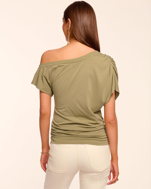 Stella Knit Off-The-Shoulder Tee view 3