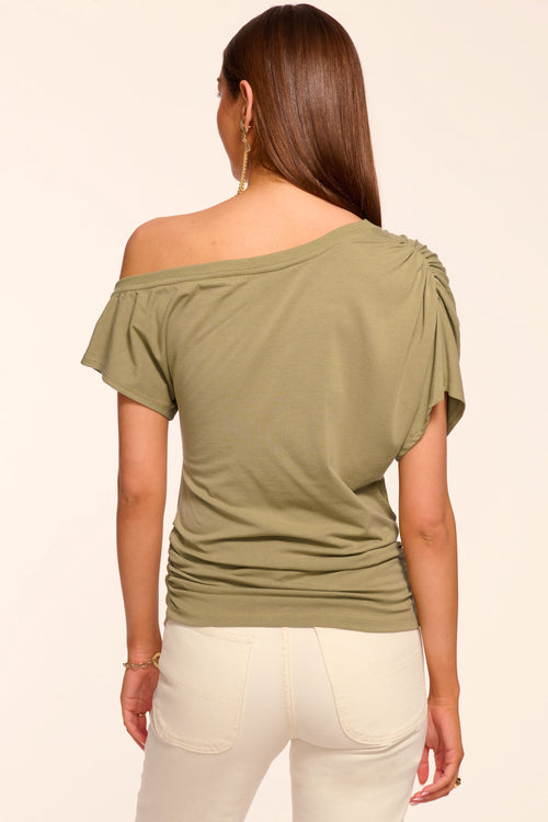 Stella Knit Off-The-Shoulder Tee view 3