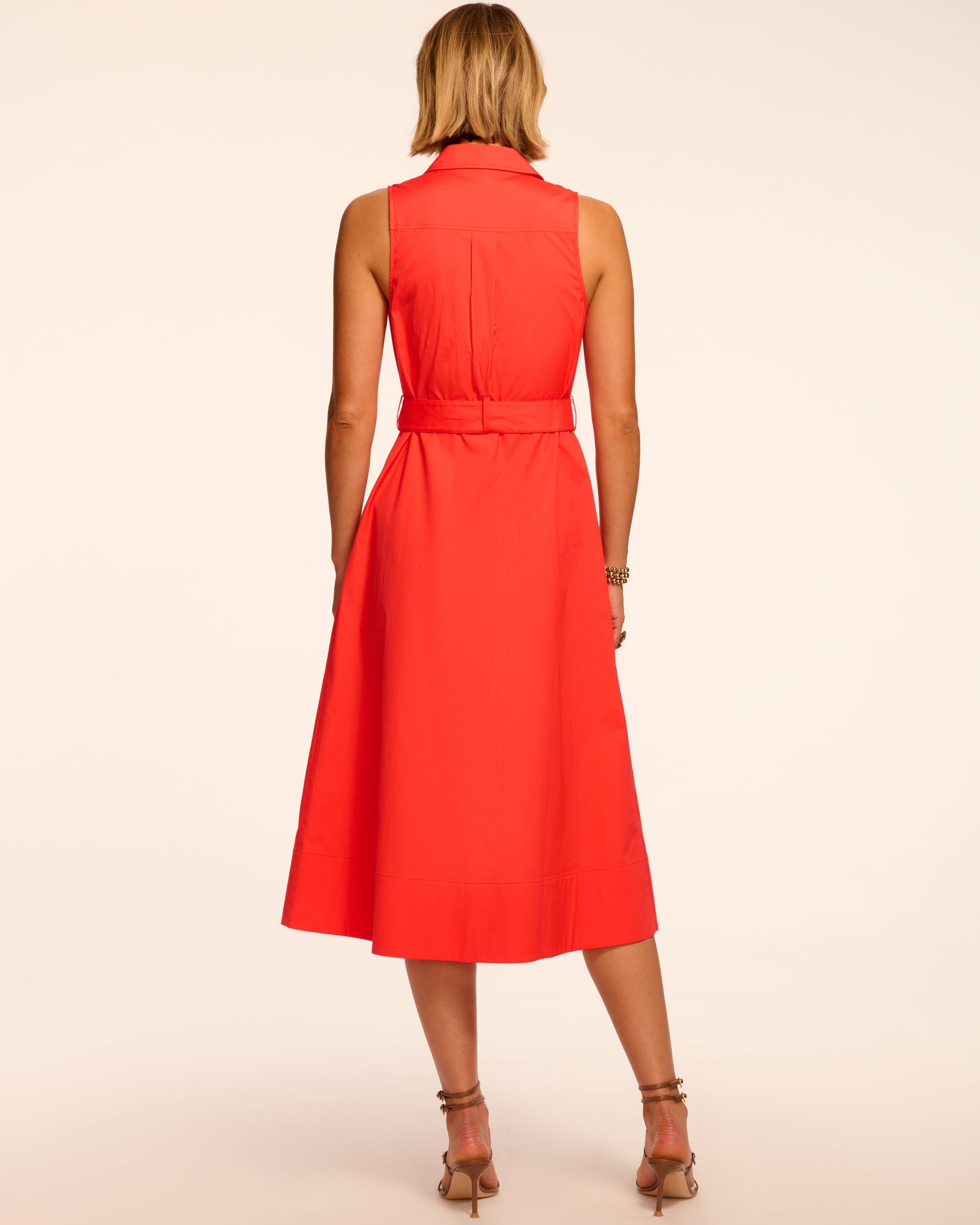 Mie_yamDeuxieme dignity sleeveless Red Sleeveless Midi Dress – Mint Velvet