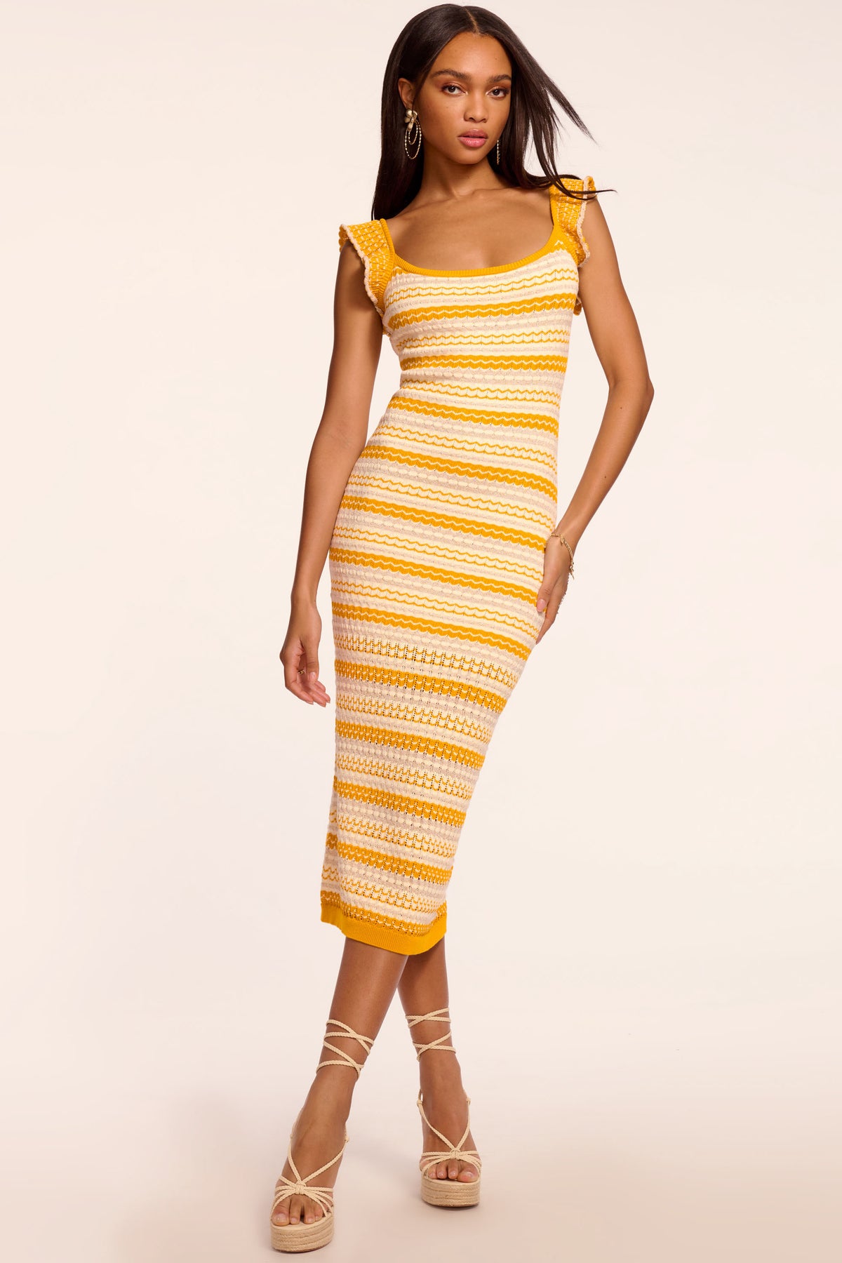 Kit Knit Sleeveless Midi Dress view 1