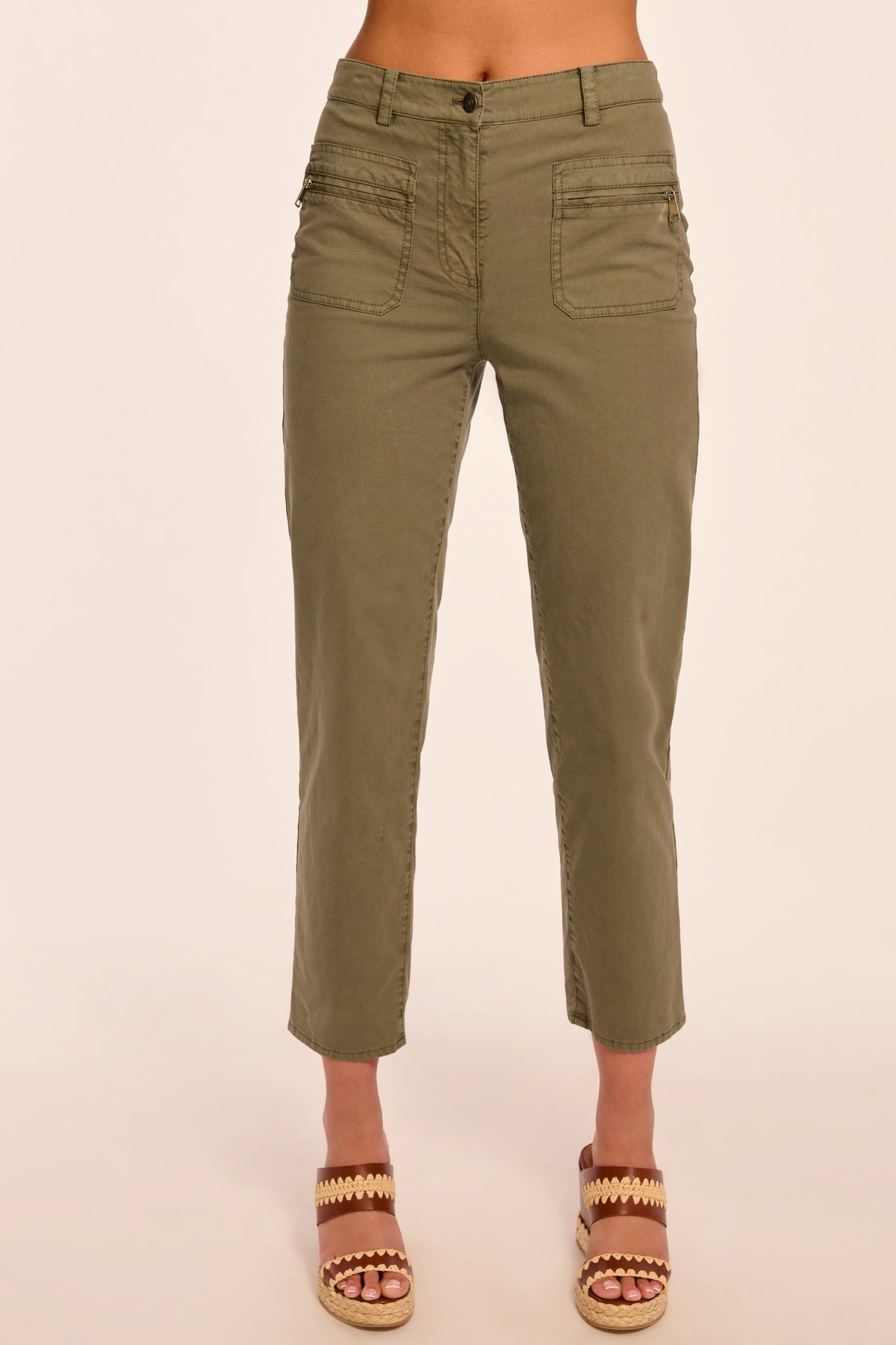 Emmy Canvas Ankle Length Pant view 1