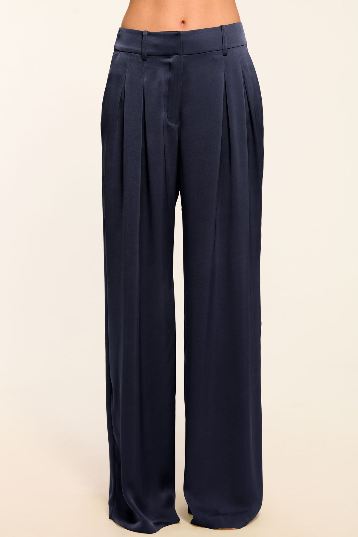 Oscar Pleated Wide Leg Pant view 1