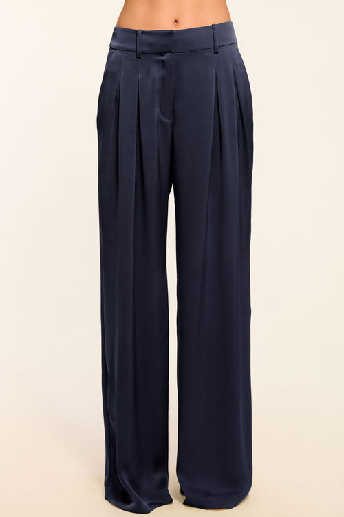 Oscar Pleated Wide Leg Pant view 1