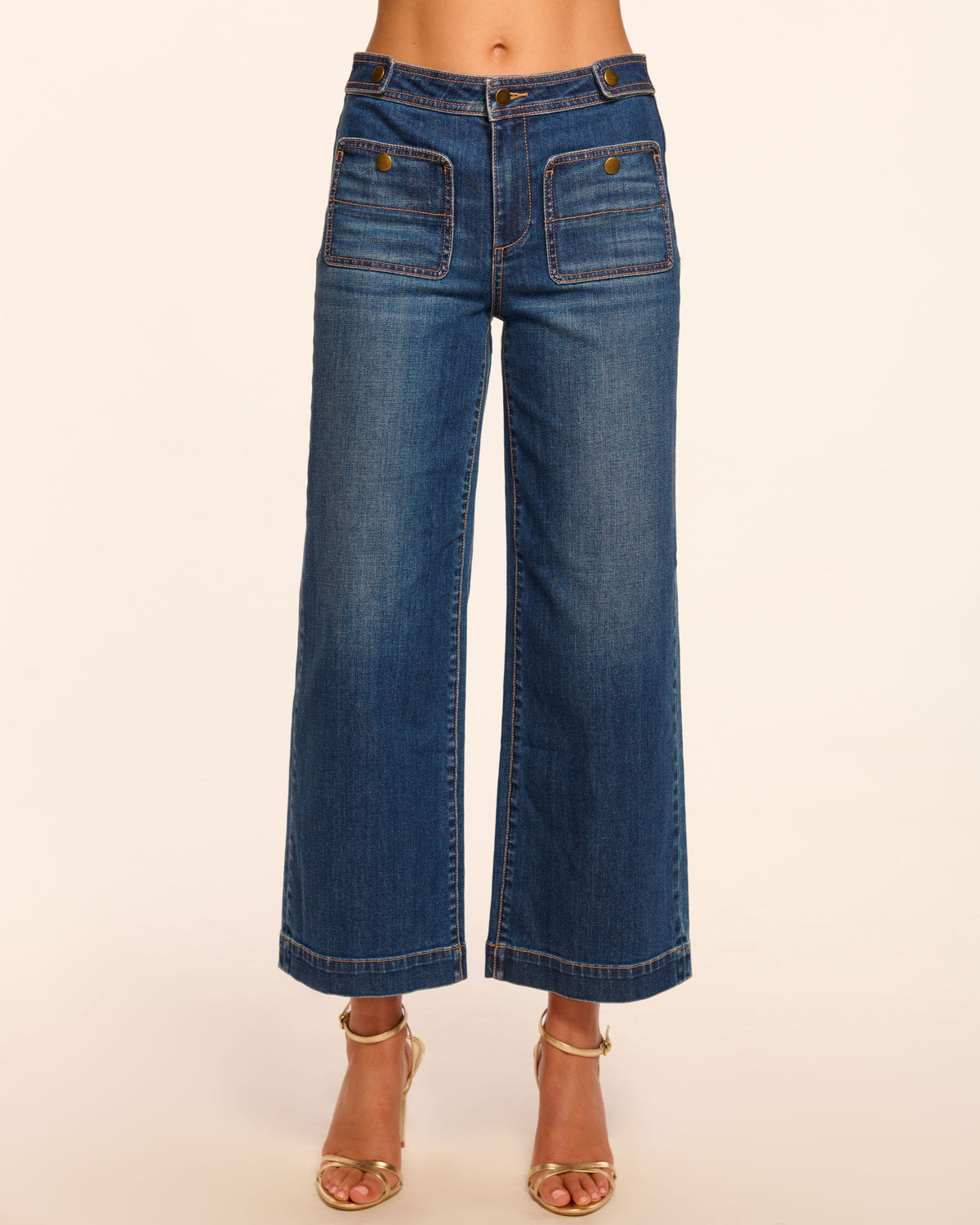 Gemma Mid-Rise Cropped Jean view 1