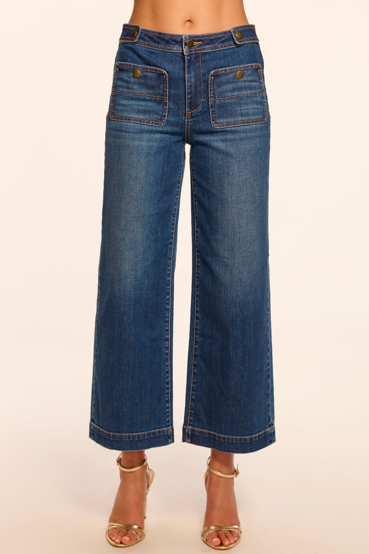 Gemma Mid-Rise Cropped Jean view 1