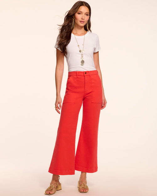 Clifford Cropped Wide Leg Jean view 2