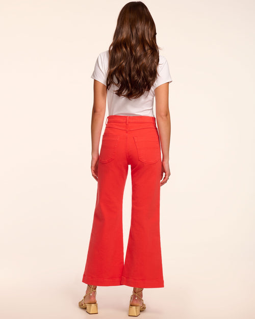 Clifford Cropped Wide Leg Jean view 4