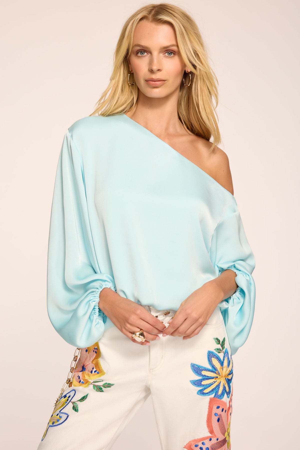 Marley One-Shoulder Top view 1