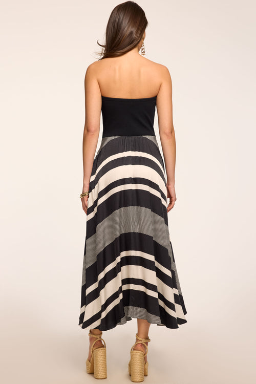Oakley Printed Combo Knit Midi Dress view 4