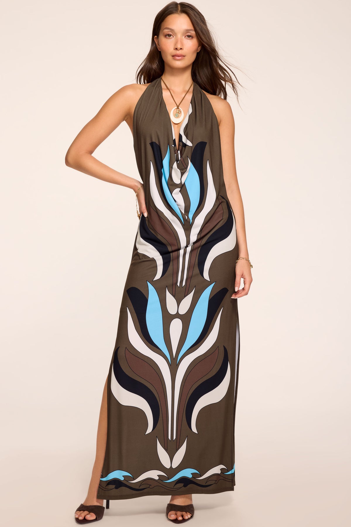 Presley Printed Maxi Dress view 1