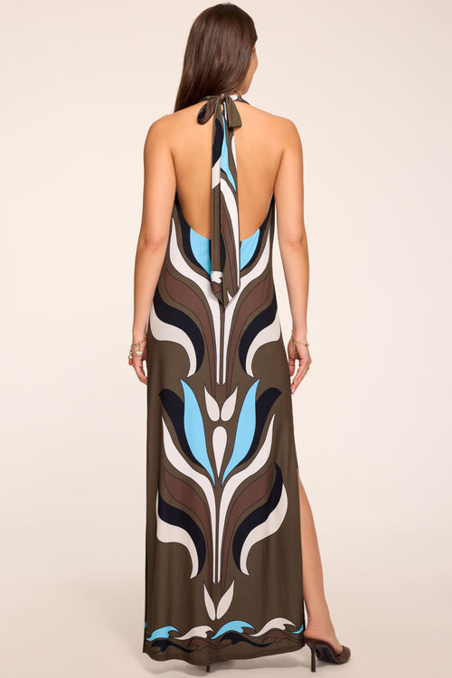 Presley Printed Maxi Dress view 4