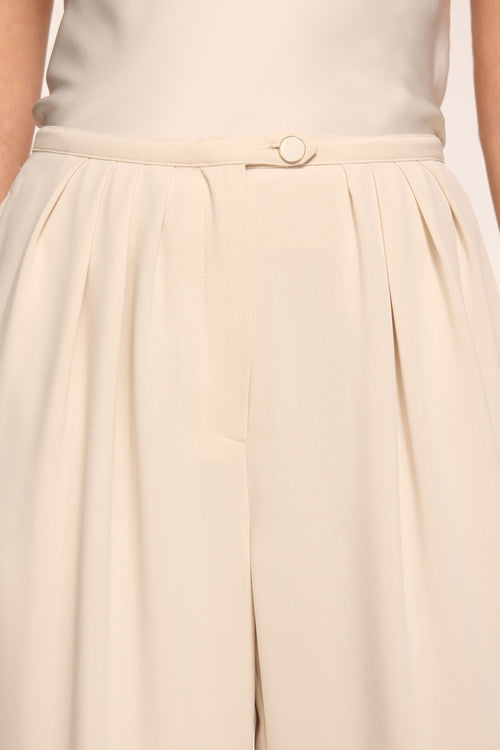 Yasmine Wide Leg Pleated Pant view 3