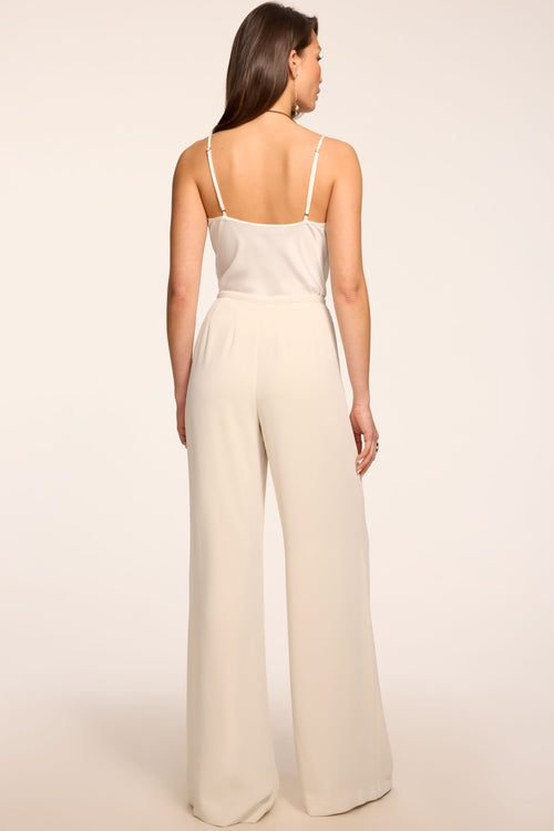 Yasmine Wide Leg Pleated Pant view 6
