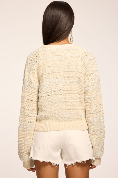 Carly Textured Knit Cardigan view 4