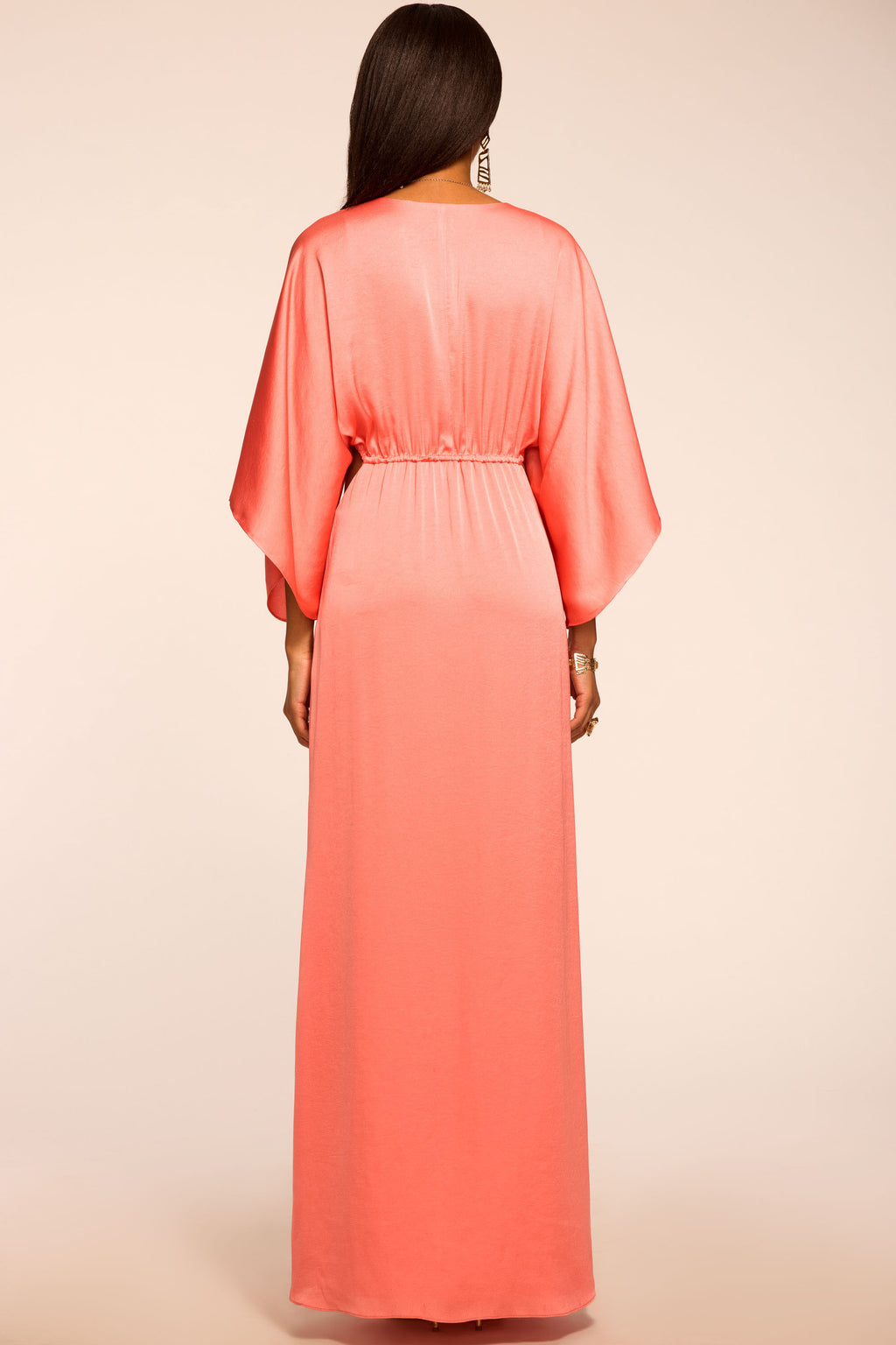 Tove Cutout Maxi Dress in coral | Ramy Brook Tove Cutout Maxi Dress in coral | Ramy Brook