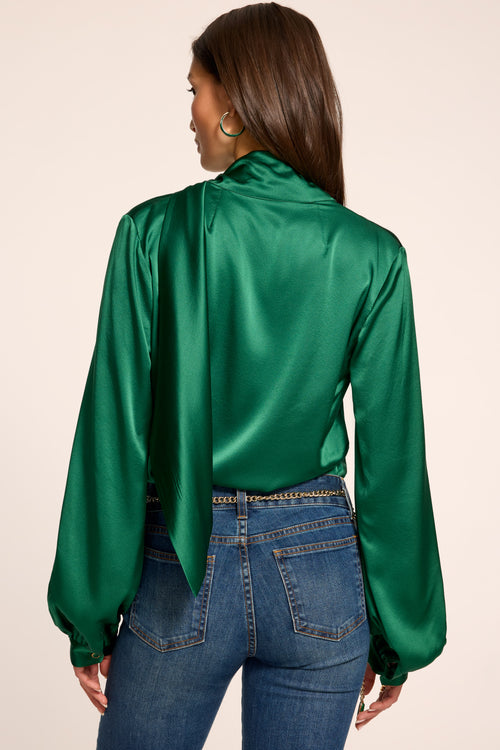 Harry Silk Long Sleeve Blouse view 4